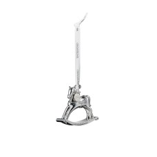 Waterford Silver Ornaments – Rocking Horse