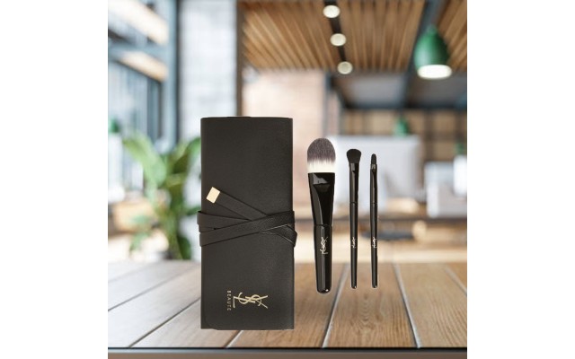 3-Piece Brush Kit and Carrying Case Mini Set