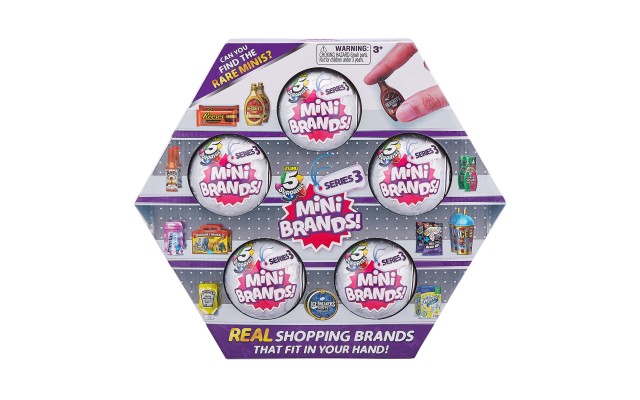  5 Surprise Mini Brands Series 3 Can You Find The Rare Minis ? , 5 pack