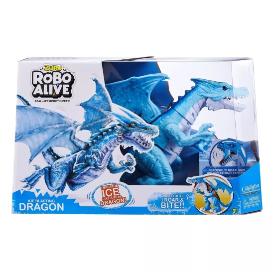  Robo Alive Ice Blasting Roaring Dragon Ice