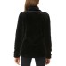  Ladies’ Soft Plush Jacket, Black, 2X