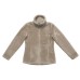  Ladies’ Soft Plush Jacket, Tan, 2X
