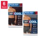  Men's Stretch Comfort Anti-Odor Mesh Boxer Brief, 6-pack, Multi, Large