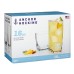  Rio Glass Does Not Stain or Absorb Orders Drinkware Set,16-Pc. Clear
