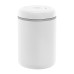 Atmos 3-piece 18/8 Matte White Stainless Steel Finish Vacuum Canisters
