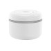 Atmos 3-piece 18/8 Matte White Stainless Steel Finish Vacuum Canisters