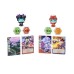 Bakugan Cubbo Figure 2-Pack NEW with box,  Bakucores & Cards