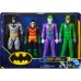 Batman 4-Pack Action Figures, Batma, Robin, The Joker, The Riddler