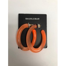 BaubleBar Selenne Oval Hoop Earrings