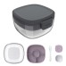  2-Pack Glass Salad Container, Does Not Retain Odors BGLASSAL