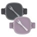  2-Pack Glass Salad Container, Does Not Retain Odors BGLASSAL