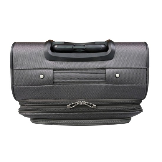  3-Piece Expandable Spinner Luggage Set MS-1905, Gray
