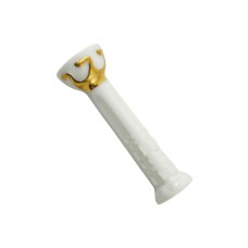 Bernardaud Louvre Judaica Mezuzah, White