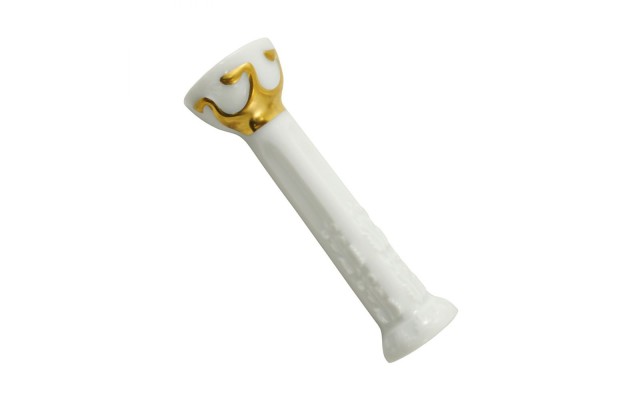  Louvre Judaica Mezuzah, White
