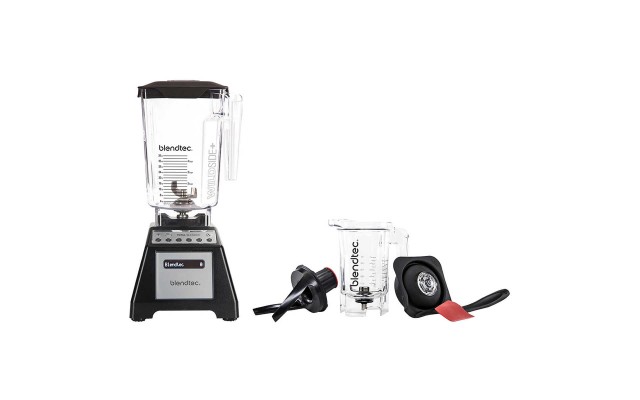  Total Blender with WildSide Plus Jar with Gripper Lid & Twister Jar, Black