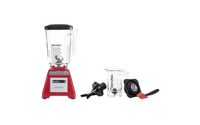  Total Blender with WildSide Plus Jar with Gripper Lid & Twister Jar, Red