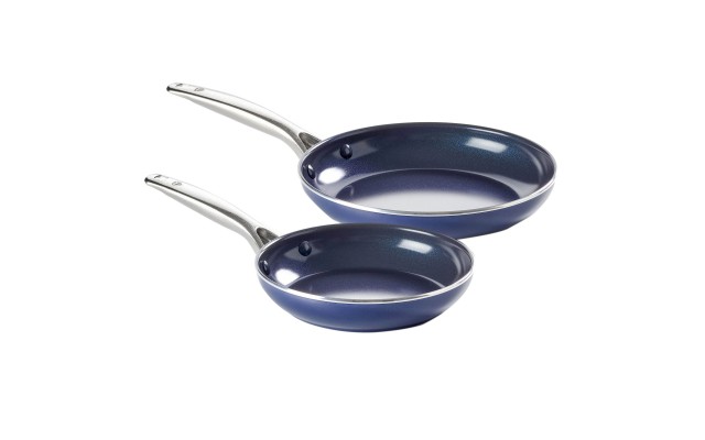  9.5″ and 11″ Enhanced Ceramic Non-Stick Frypan Set