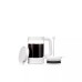  12 Cup Bean Cold Brew Coffee Maker 51oz Capacity, White