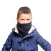  Kid’s Primaloft Fleece 4-Pack Multifunctional Facemasks, Black