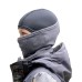  Youth Convertible 4-Way Stretch Primaloft® Brushed Microfleece Balaclava 2-Pack, Gray/Pink