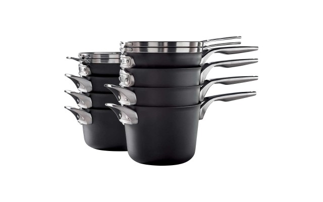 Premier 12-piece Non-Stick Hard Anodized Space Saving Cookware Set