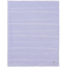 Calvin Klein Satin Striped Pleated Scarf