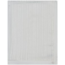 Calvin Klein Satin-border Striped Metallic Scarf
