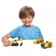  Metal Construction Vehicles 3-Pack Wheel Loader/ Excavator and Steam Roller
