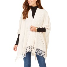 Cejon Basic Ribbed Knit Ruana
