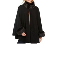 Cejon Fleece Cape Black
