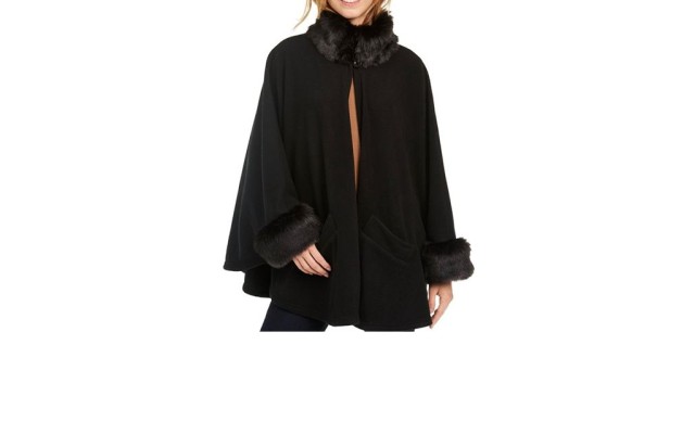  Fleece Cape Black