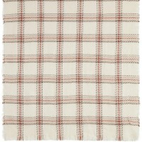 Cejon Heritage Plaid Blanket Scarf, Creme