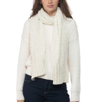Charter Club Chenille Muffler Scarf, One Size, White