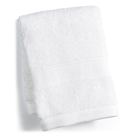  Cotton 13x13 Wash Towel, White, WASH CLOTH