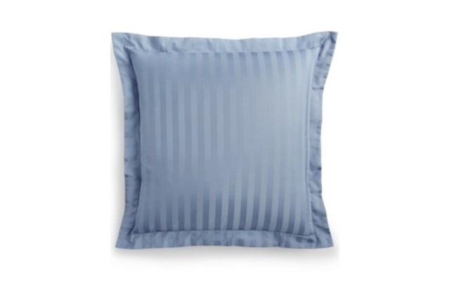  Damask Windowpane European Sham, 550-Thread Count Supima