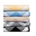  Plaid Cotton Bath Towel Collection (Blue, 13×13)