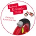  BMXie GLOW Lightweight Balance Bike, Light-Up Wheels, Airless Rubberskin Tires