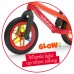  BMXie GLOW Lightweight Balance Bike, Light-Up Wheels, Airless Rubberskin Tires