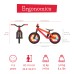  BMXie GLOW Lightweight Balance Bike, Light-Up Wheels, Airless Rubberskin Tires