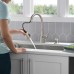 Delta Auburn Pull Down Kitchen Faucet and Soap Dispenser