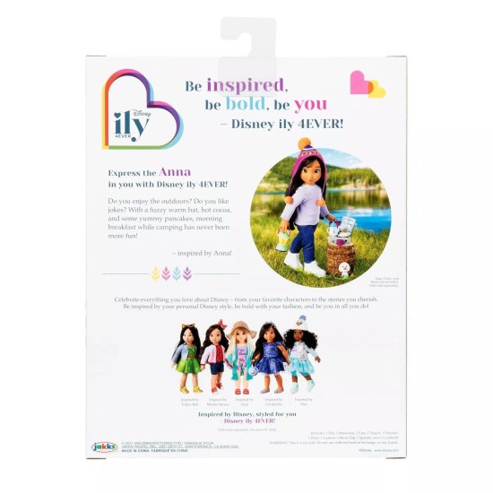  ILY 4ever 18″ Anna Inspired Trendy Fashions Accessory Pack