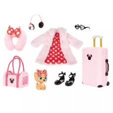 Disney ILY 4ever 18″ Minnie Mouse Travel Set Inspired Deluxe Fashion and Accessory Pack, Sunglasses, Outfits, Purse