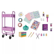 Disney ILY 4ever 18″ Rapunzel Inspired Deluxe Accessory Pack, Storage Baskets, Pretend Office Supplies, Pencil, Scissors