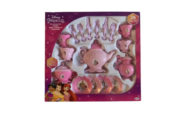  Dinnerware Set- 26 Pieces, Service for 4, Pink