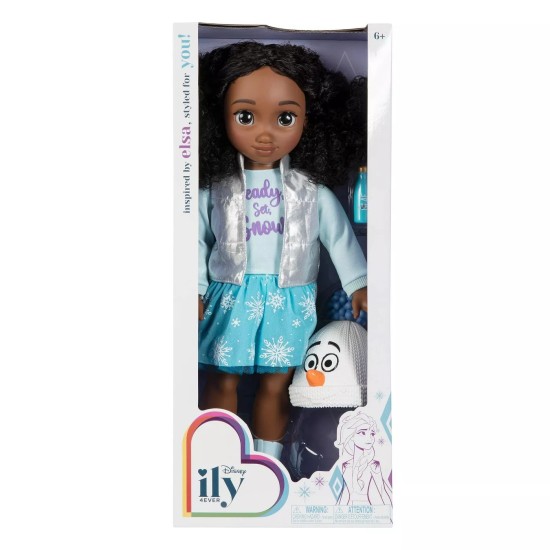  Princess ILY 4EVER Brunette Elsa Inspired Fashion 18″ Doll