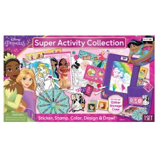 Disney Princess Super Activity Collection, Crayons, Markers, Paints, and More