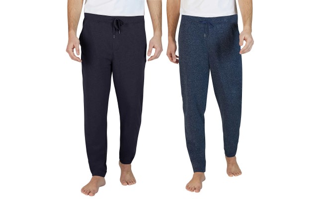  2-Pack Men’s Jogger Comfort Waistband, Blue, 2X-Large