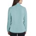  Classic Fit Standup Mock-Neck Ladies' Fleece Quarter Zip, Blue, 2X