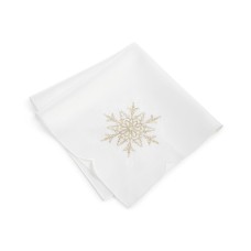 Elrene Winter Dream Cutwork Embroidery Napkins, Set of 4