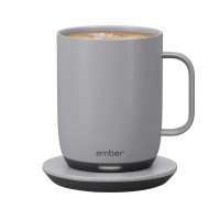 Ember 14 oz Temperature Control Smart Mug2 80 Minute Battery Life , Gray M191411US